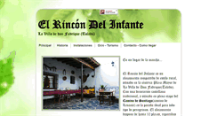 Desktop Screenshot of elrincondelinfante.com